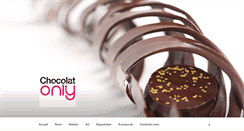 Desktop Screenshot of chocolat-only.com